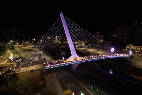 Córdoba Capital Inauguraron El Nuevo Puente Peatonal “450