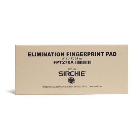 Replacement Elimination Pad Portable Fingerprint Taking Forensic