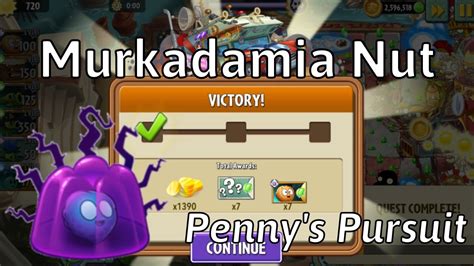 Plants Vs Zombies Penny Pursuit Murkadamia Nut Week Day Boss