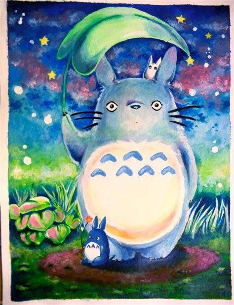 Totoro Commission Art for Kids