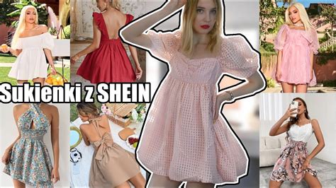 SUKIENKI Z SHEIN na wiosnę TRY ON HAUL YouTube