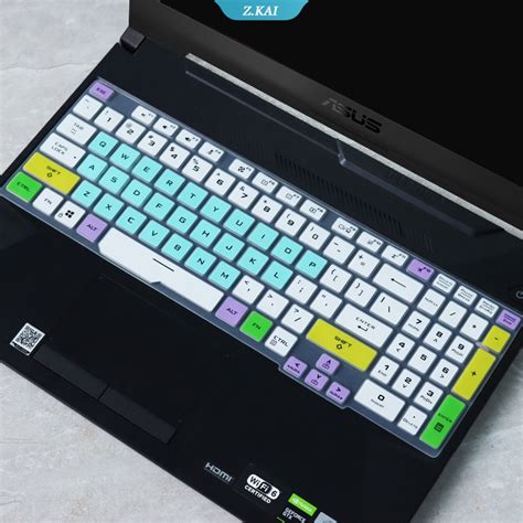 Miếng Dán Bảo Vệ Bàn Phím Bằng Silicon Chống Nướcbụi Cho Asus Tuf Gaming A15 A17 F15 F17 Fx506