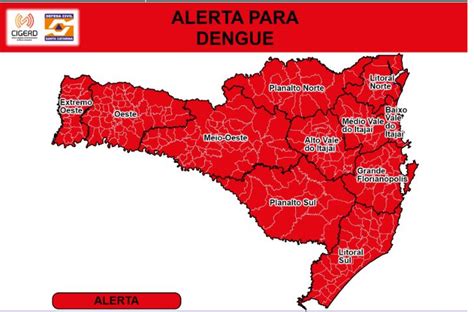 Sc Em Vermelho Defesa Civil Emite Alerta De Risco Muito Alto Para