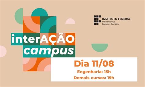 Campus Caruaru Marca Para Ter A Feira Reuni O Pais E Estudantes