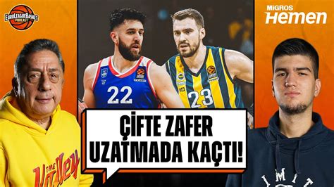 FENERBAHÇE BEKO MACCABI TEL AVIV İ DEVİRDİ Anadolu Efes Uzatmada