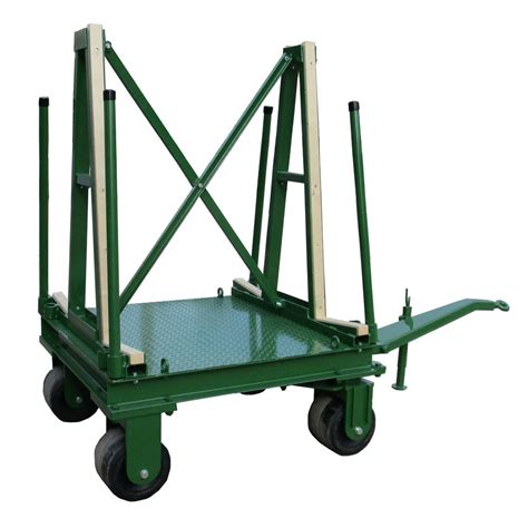 Marble Transport Trolleys 6000kg Slab Carrier Wagon With Stand And