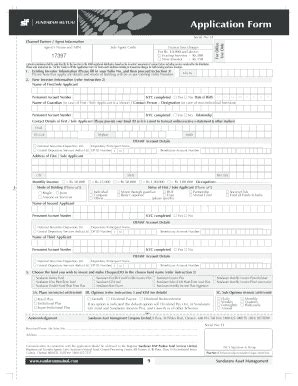 Fillable Online Application Form Motilal Oswal Fax Email Print