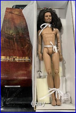 Tonner 2007 Pirates Of The Caribbean Nude Captain Jack Sparrow Nude Pirates Of The Caribbean