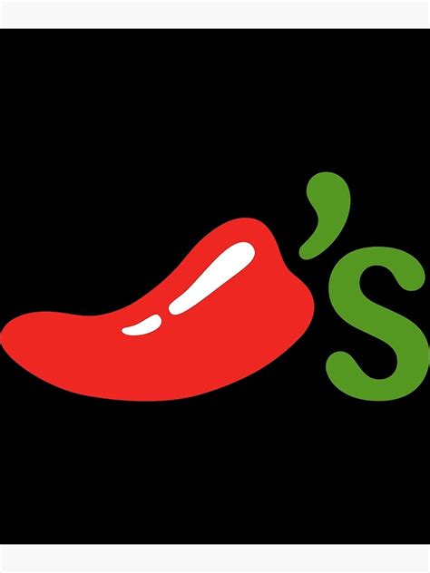 "Chili's Logo" Poster for Sale by RobertWshop | Redbubble