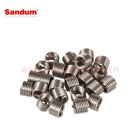 Stainless Steel M6 M10 M12 Wire Thread Insert Heli Coil Insert Screw Fasteners Threaded