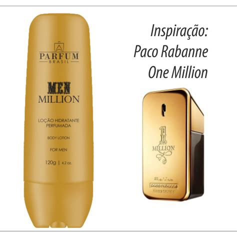 Hidratante Corporal Parfum Brasil Men Million Shopee Brasil