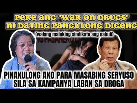 Leila Delima Fake Ang W R On Dr Gs Ni Digong Kaya Madaming N M T Y Na