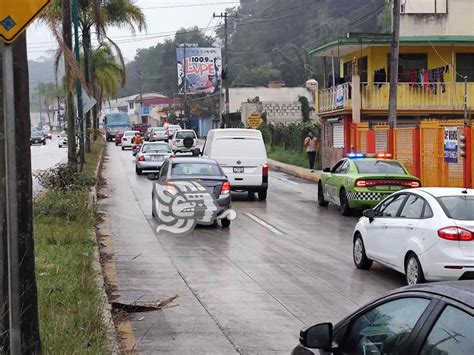 Dos accidentes en bulevar Xalapa Coatepec dejan un lesionado y daños