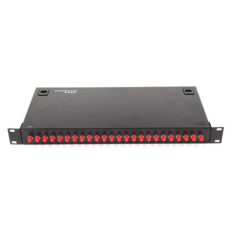 St Odf Port Rack Mounted Optical Fiber Distribution Patch Panel