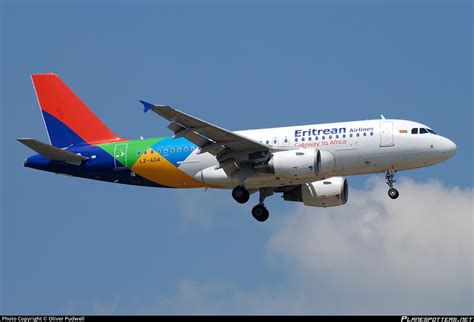 Lz Aoa Eritrean Airlines Airbus A Photo By Oliver Pudwell Id