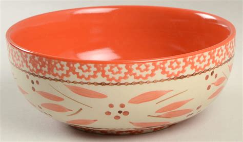 Old World Orange Spice Soup Cereal Bowl By Temp Tations Replacements