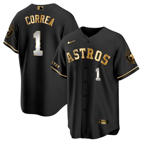 Sale Black And Gold Astros Jersey In Stock