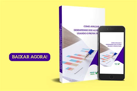 Avalie o desempenho dos seus alunos com o Prova Fácil