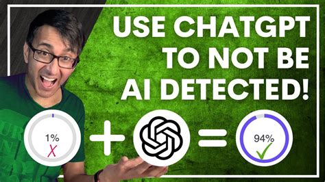 Use ChatGPT To Not Be AI Detected By Detection Tools Content AI YouTube