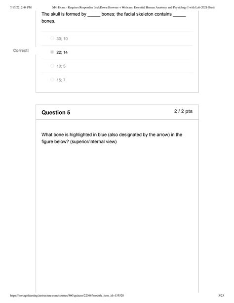 SOLUTION Biod 151 Module 4 Exam Questions And Answers Essential Human