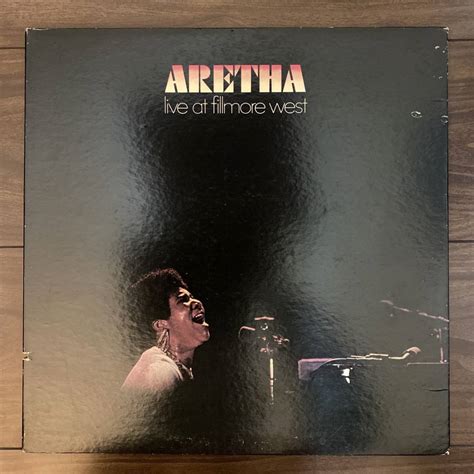 Yahoo オークション US ORIG LP ARETHA FRANKLIN Live At Fillmore W