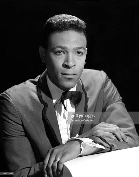 Soul Singer Marvin Gaye Poses For A Portrait On June 5 1963 In New