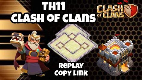 Clashofclans Townhall Th War Base Farming Base Replay