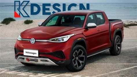 Volkswagen Electric Pickup Truck Takes Shape In Unofficial Renderings ...