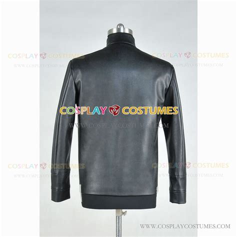 Doctor Who Cosplay Davros Costume Black Leather Jacket