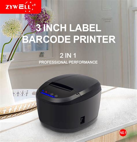 Zywell Zywell Impresora De Etiquetas New Auto Cut Label Maker Printer