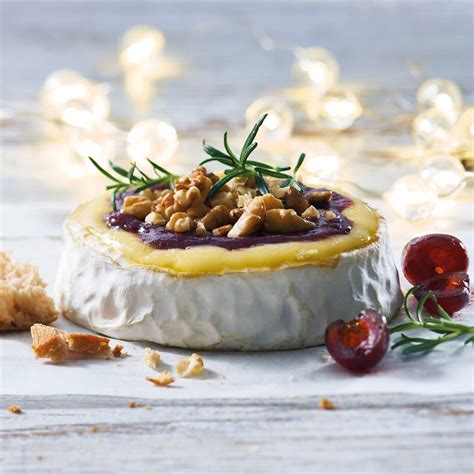 Woolworths Gold Australian Cherry Glazed Baked Brie 275g Woolworths