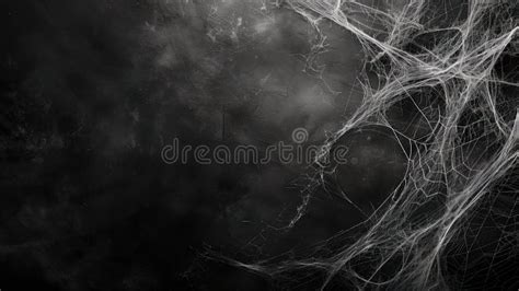 A Wallpaper with Spider Web and Black Background. Ideal for Halloween ...