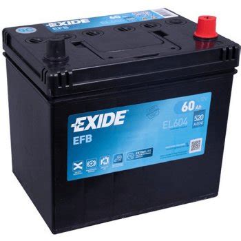 Exide Start Stop EFB 12V 55Ah 480A EL550 od 1 750 Kč Heureka cz