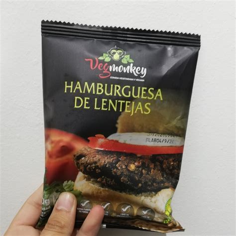 Vegmonkey Hamburguesa De Lentejas Reviews Abillion