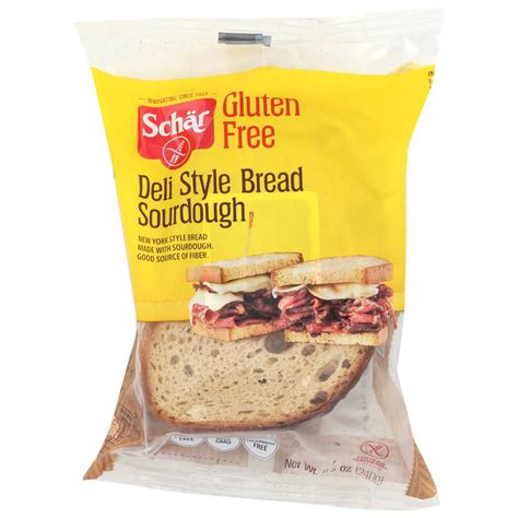 Schär Gluten Free Deli Style Sourdough Bread 85 Oz