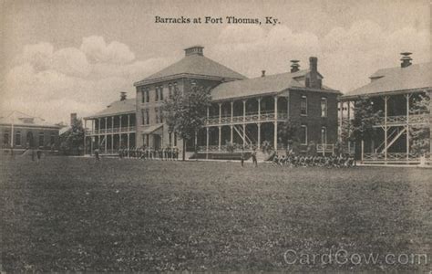 Barracks at Fort Thomas Ky Kentucky Postcard