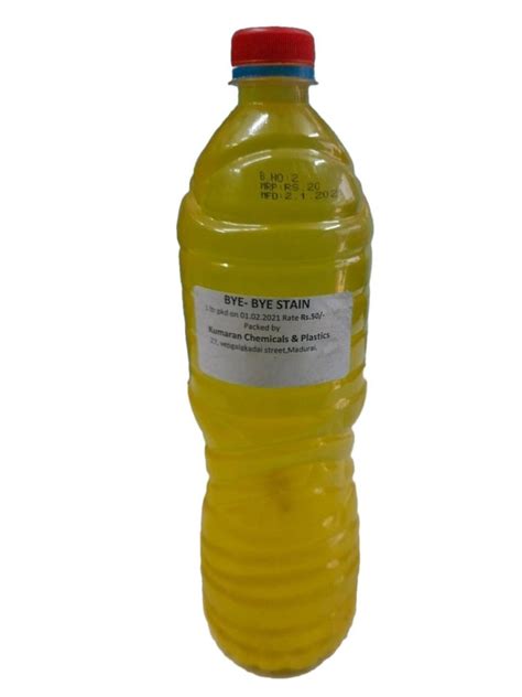 Reducing Type Bye Bye Stain Remover Packaging Type Bottle Packaging