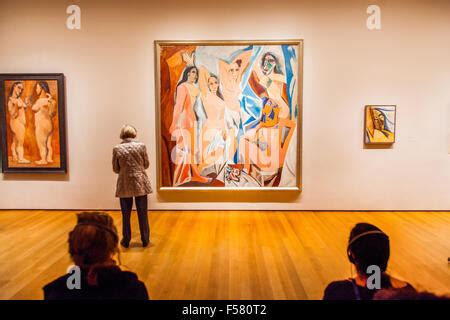 Pablo Picasso Gem Lde Les Demoiselles D Avignon Am The Museum Of