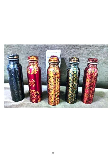 Stainless Steel Printed Copper Water Bottle At Rs Piece In Kolkata