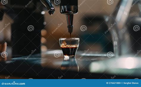 A Glass Filled With Liquid Sitting On Top Of A Counter Ai Generative