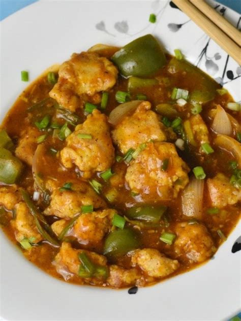 Chinese Chilli Chicken Recipe With Dry Gravy Version