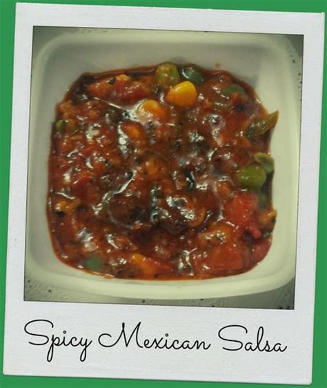 Spicy Mexican Salsa - Paperblog