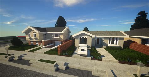 Minecraft Suburban House