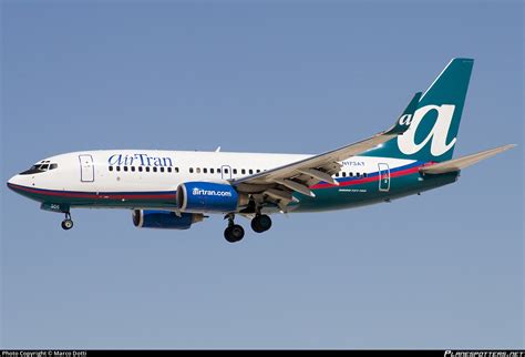 N173AT AirTran Airways Boeing 737 76N WL Photo By Marco Dotti ID