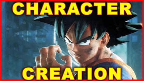 Jump Force Character Creation Walkthrough And Showcase Youtube