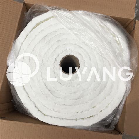 1260c Luyangwool Thermal Insulation 128kg M3 Industrial Furnace Lining