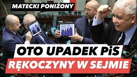 OTO UPADEK PIS RĘKOCZYNY W SEJMIE WSZYSTKIE NAJLEPSZE MOMENTY