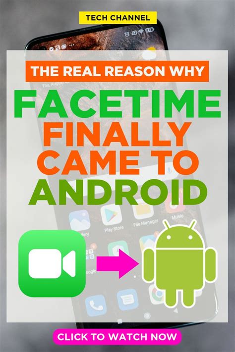 The Real Reason Why Facetime Finally Came To Andriod In Android