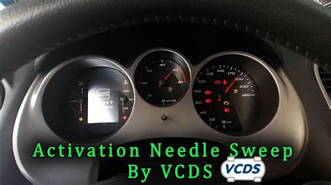 VCDS Coding Activate NEEDLE SWEEP IINDICATOR CELEBRATION On VW SEAT