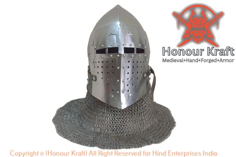 Helmet Armor Buhurt Romance Of Alexander Type 2 — Honour Kraft